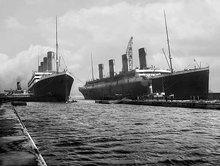 Olympic and Titanic