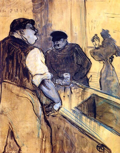 The Bartender by Toulouse-Lautrec (1900)